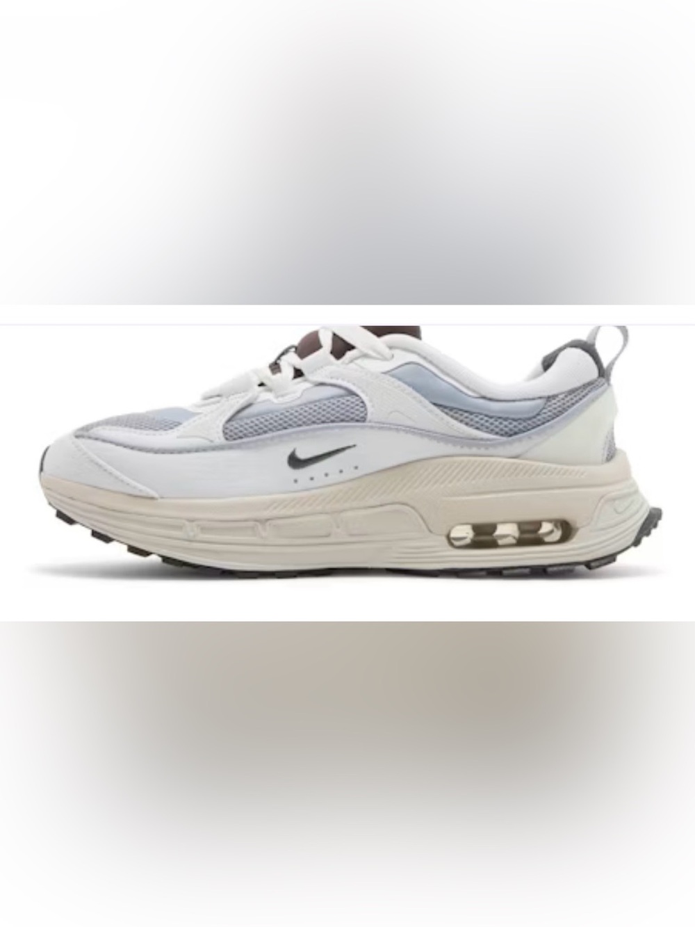 🆕 Nike Air Max Bliss Next Nature White Wolf Grey Women’s 9.5 NIB